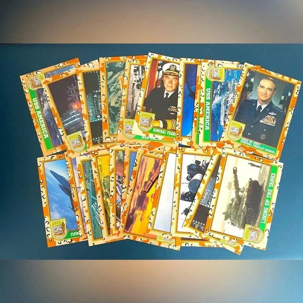 Vintage Desert Storm Collectible Set Lot of 30